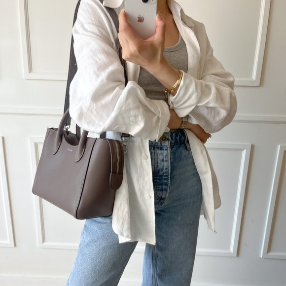 Lilly Satchel in Wood Berry by AALLYN - Picture 2 of 11